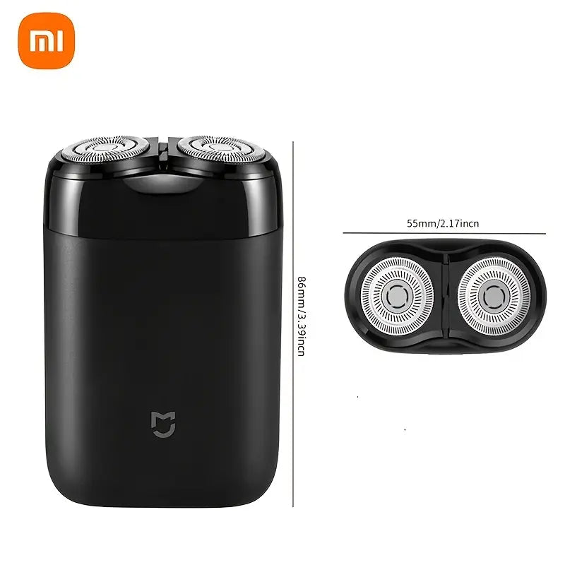 Xiaomi Mijia S100 Electric Shaver - Portable, Wet/Dry, USB Rechargeable, Quiet, 90-Min Battery, Includes Carry Bag