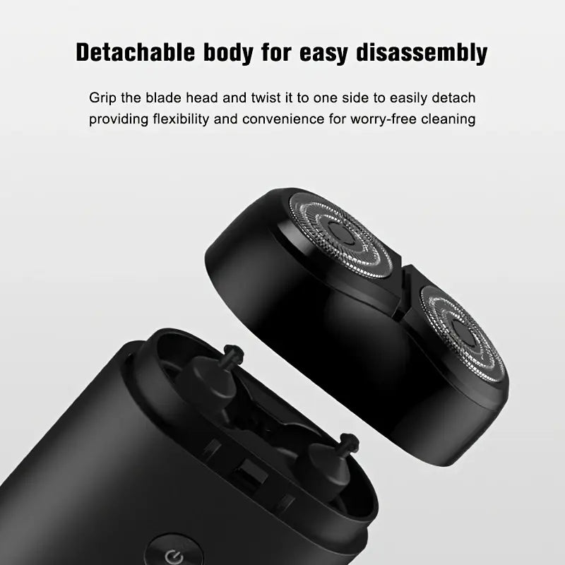 Xiaomi Mijia S100 Electric Shaver - Portable, Wet/Dry, USB Rechargeable, Quiet, 90-Min Battery, Includes Carry Bag