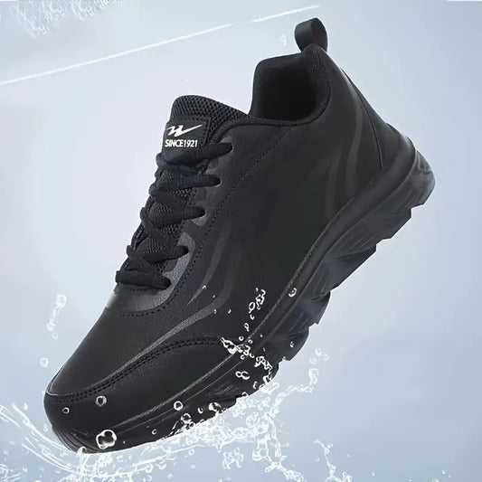 Men's Casual Athletic Sneakers - Windproof, Comfortable Lace-Up Shoes for Outdoor Walking & Running