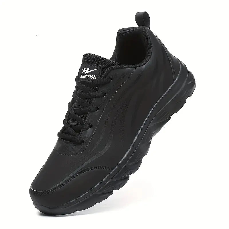 Men's Casual Athletic Sneakers - Windproof, Comfortable Lace-Up Shoes for Outdoor Walking & Running